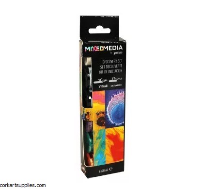 Pebeo Mixed Media Set 6pk Pebeo Mixed Media Set 6pk