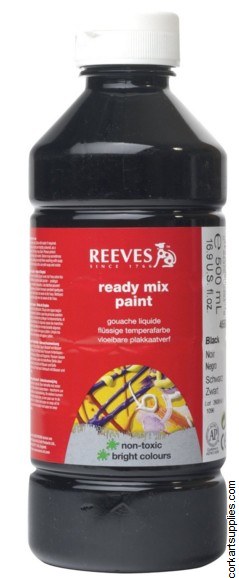 Redimix 500ml Reeves Black Redimix 500ml Reeves Black