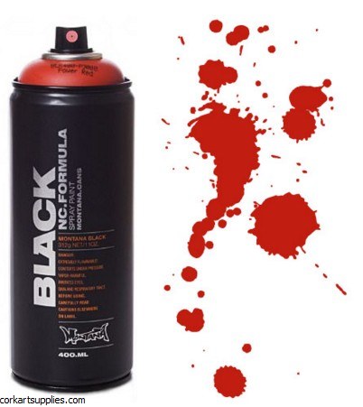 Montana BLACK Spray 400ml - Red Power