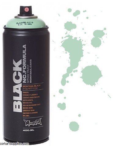 Montana BLACK Spray 400ml - Green E2E^