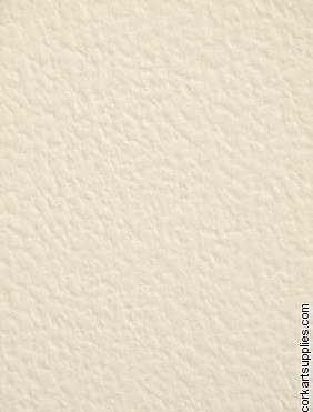 Hammered Card A4 Ivory