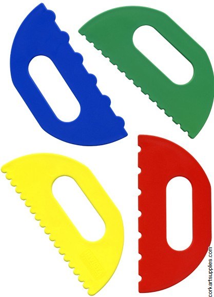 Paint Scrapers Patterned 4pk