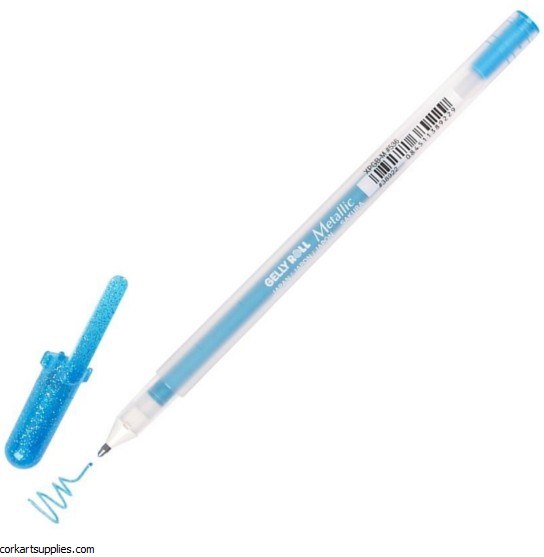 Sakura Gel Pen Metallic Blue