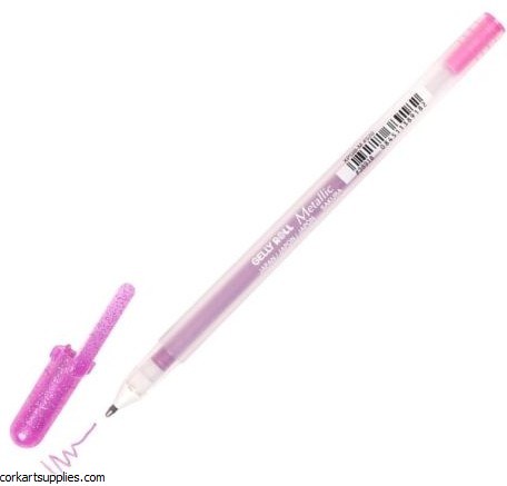 Sakura Gel Pen Metallic Pink