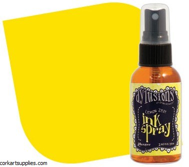 Ink Spray Lemon Zest - Ranger Dyan Reaveley's Dylusions Collection