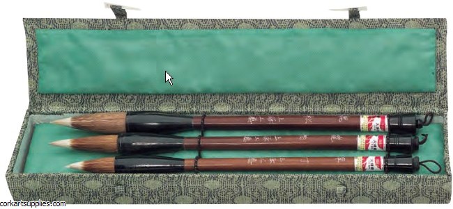 Bamboo Brush Set 5 3pk