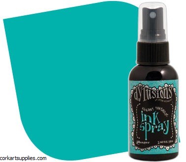 Ink Spray Vibrant Turquoise - Ranger Dyan Reaveley's Dylusions Collection