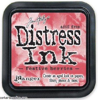 Distress Ink Festive Berries