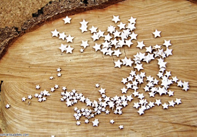 Chipboard Confetti Stars