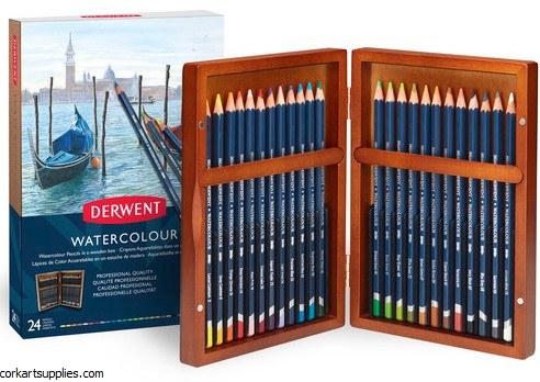 Derwent Watercolour Wood Box Derwent Watercolour Wood Box