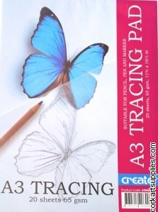 A3 Tracing Pad 65gm 20 Page