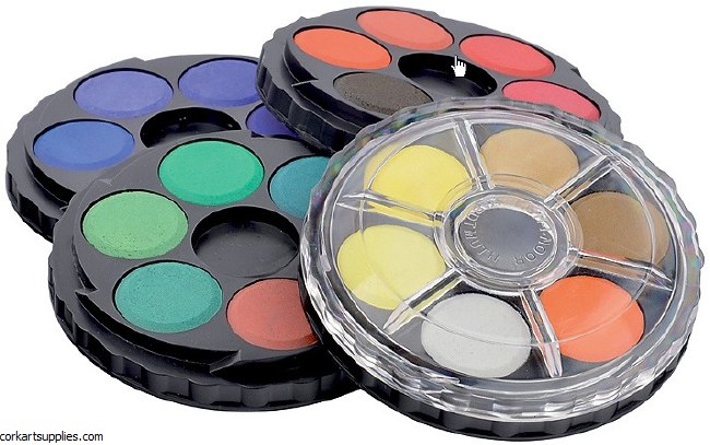 Watercolour Wheel Set 24pk