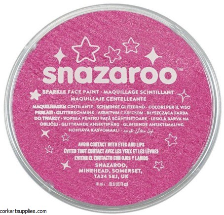 Snazaroo 18ml Sparkle Pink