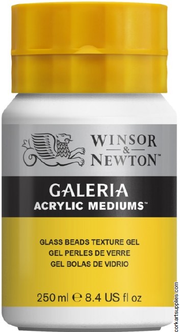Galeria 250ml Glass Beads Texture Gel