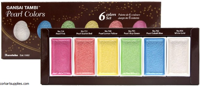 Gansai Tambi 6pk Pearl Asst (extra large whole pans)
