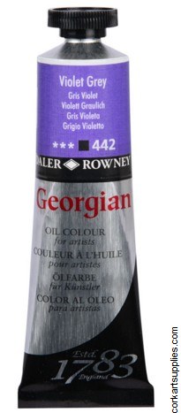 Georgian Oil Colour 38ml Violet Grey