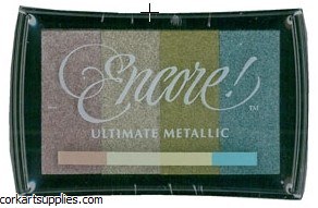 Stamp Pad Encore Metal 4pk