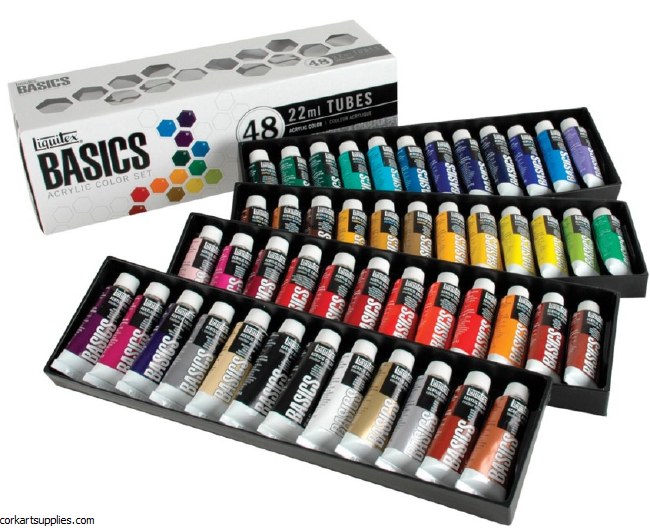 Liquitex Basics Acrylic 48pk Liquitex Basics Acrylic 48pk