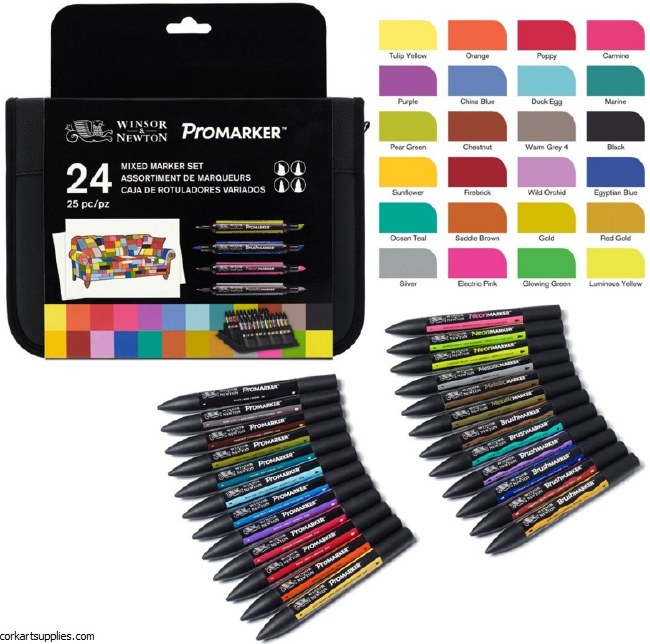ProMarker 24pk Mixed Wallet ProMarker 24pk Mixed Wallet