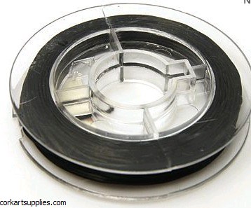 Elastic Thread 0.8mm Black x8m