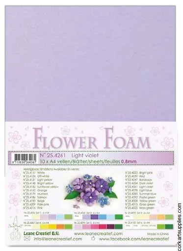 Flower Foam Light Violet