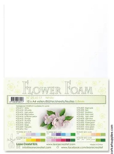 Flower Foam White