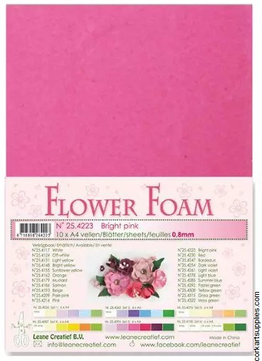 Flower Foam Bright Pink