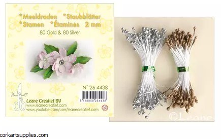 Leane Creatief Matt & Pearl Gold & Silver