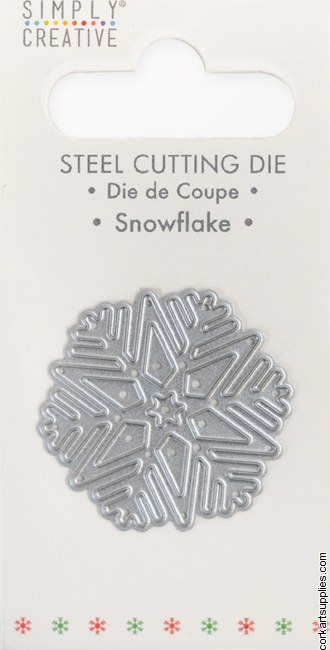 Simply Creative Snowflake Christmas Die Simply Creative Snowflake Christmas Die