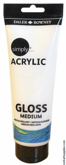 Simply Acrylic 250ml Gloss Med