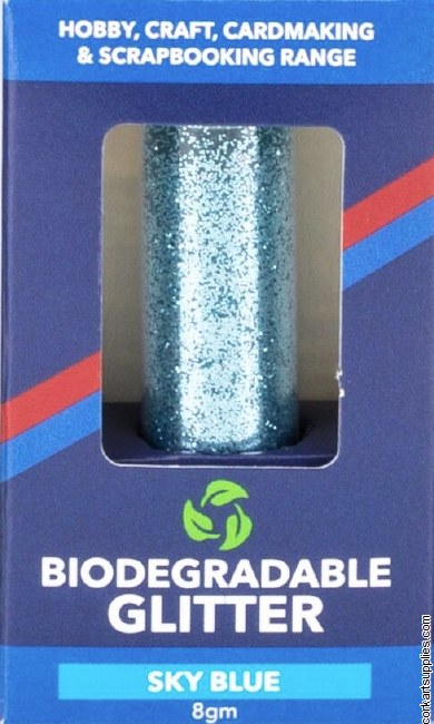 Glitter Eco 8gm Sky Blue Glitter Eco 8gm Sky Blue