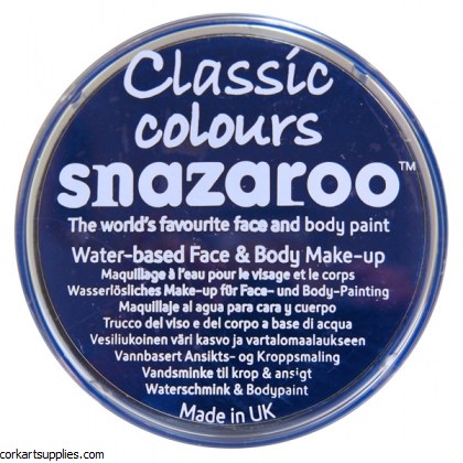 Snazaroo 18ml Dark Blue