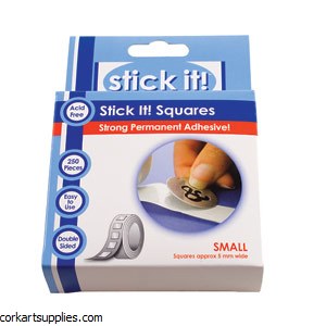 Stick It Squares Small 5mm x 250pk