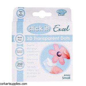 3D Glue Dots 6mm Stick It