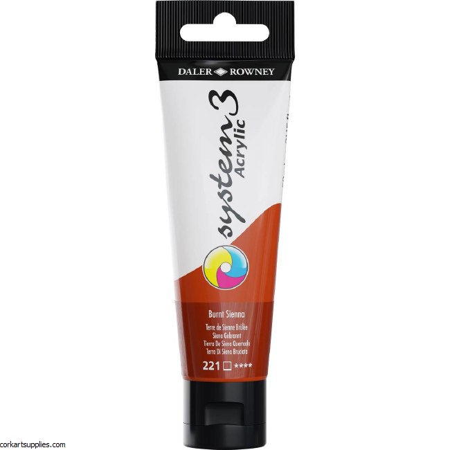 System 3 59ml Burnt Sienna