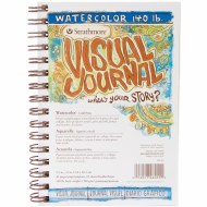 Strathmore Visual Journal Spiral 5.5X8 90lb NOT & 68 pages