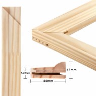 Stretcher Bar 44mm X 95cm ** 1 Single Stretcher Bar**