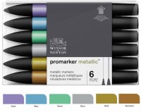 Promarker Set 6pk Metallic