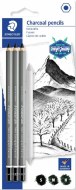 Staedtler Charcoal Pencil 4pk