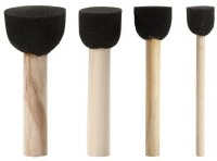 Foam Stencil Brush 4pk