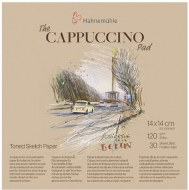 Hahnemuhle 30 sheets 120gm 14x14cm Cappucino Pad