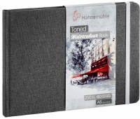Hahnemuhle Toned Watercolour 200gm Landscape A5 60pg Grey