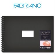Fabriano Watercolour hardcover Spiral 140lb 25 sheets A4