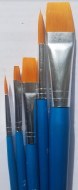 Synthetic Brush 2R&3F 5pk