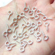 Screw Eye Hooks 11mm 20pk