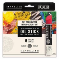 Sennelier Oil Stick 38ml 6pk Test Pack