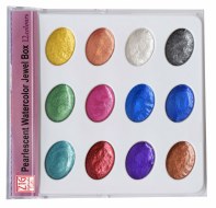 Gansai Tambi Pearlescent Watercolour Jewel Box 12pk
