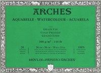 Arches Block 140lb Not 26x36cm/14x10"
