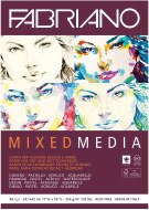 Fabriano Mixed Media Pad 40 Sheets 250gm A3