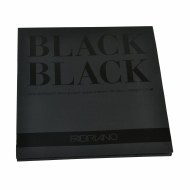 Fabriano Black Black 300gm 20 Sheet 20x20cm